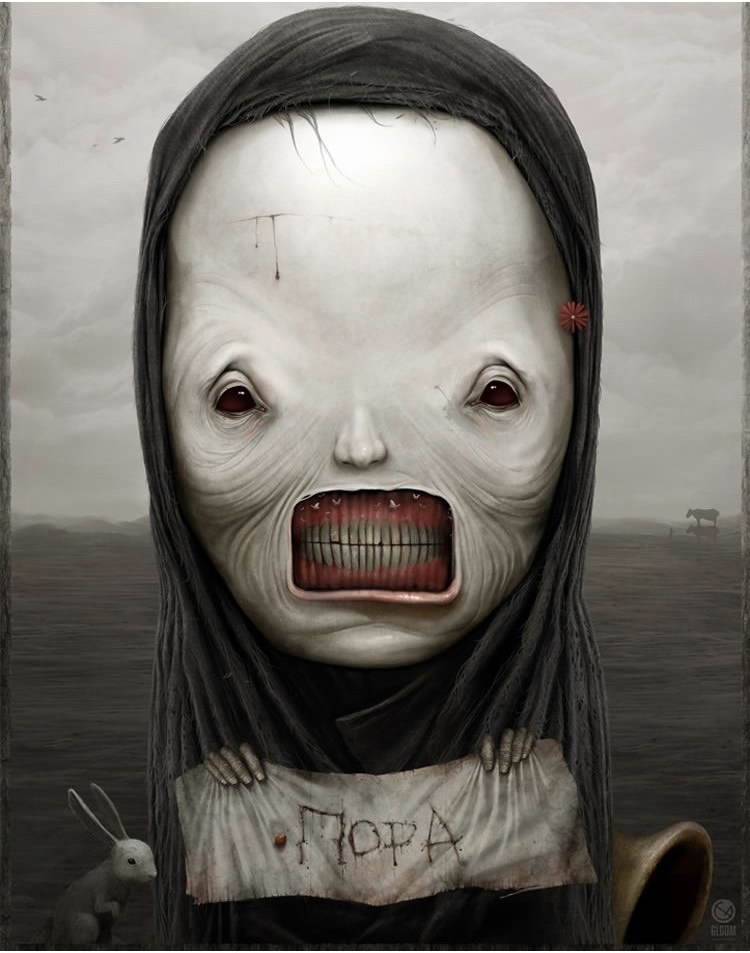 Anton Semenov充满了邪恶的作品