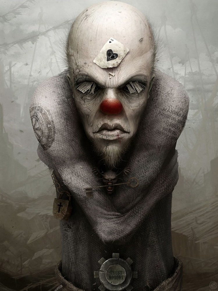 Anton Semenov充满了邪恶的作品