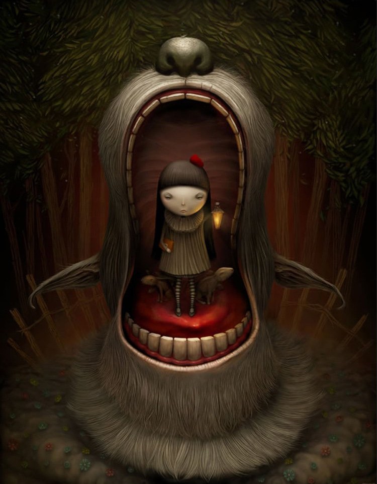 Anton Semenov充满了邪恶的作品