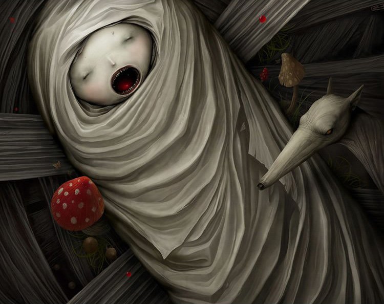 Anton Semenov充满了邪恶的作品