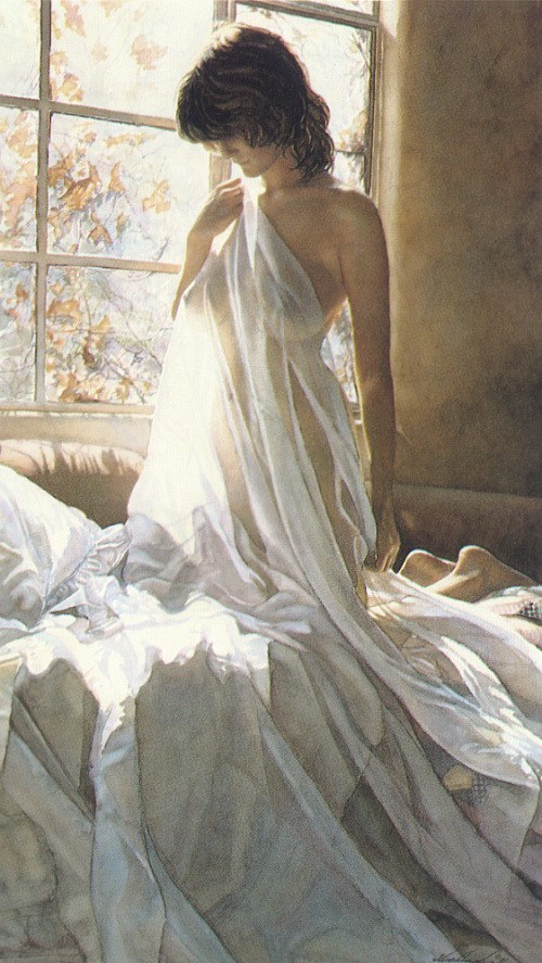 美国现实主义水彩大师Steve Hanks