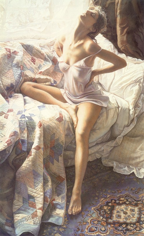 美国现实主义水彩大师Steve Hanks