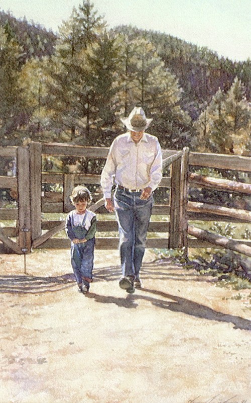 美国现实主义水彩大师Steve Hanks