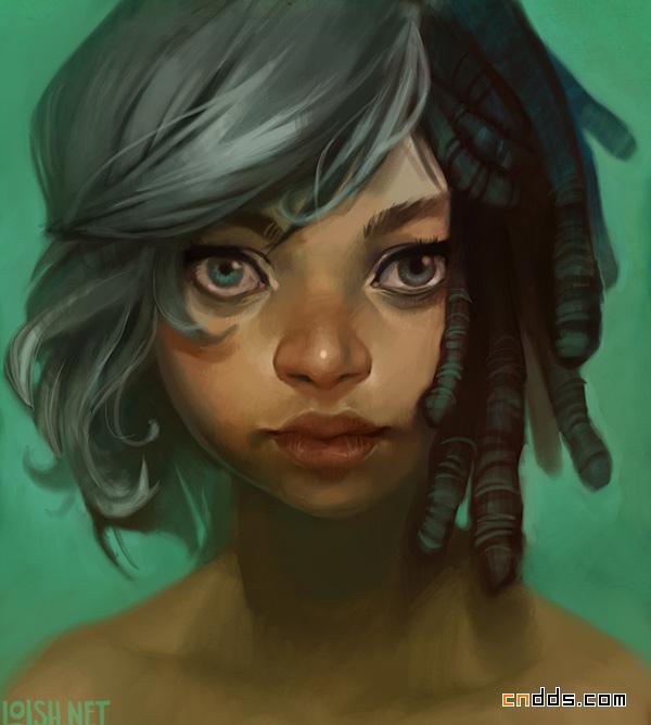 荷兰Lois van Baarle插画作品