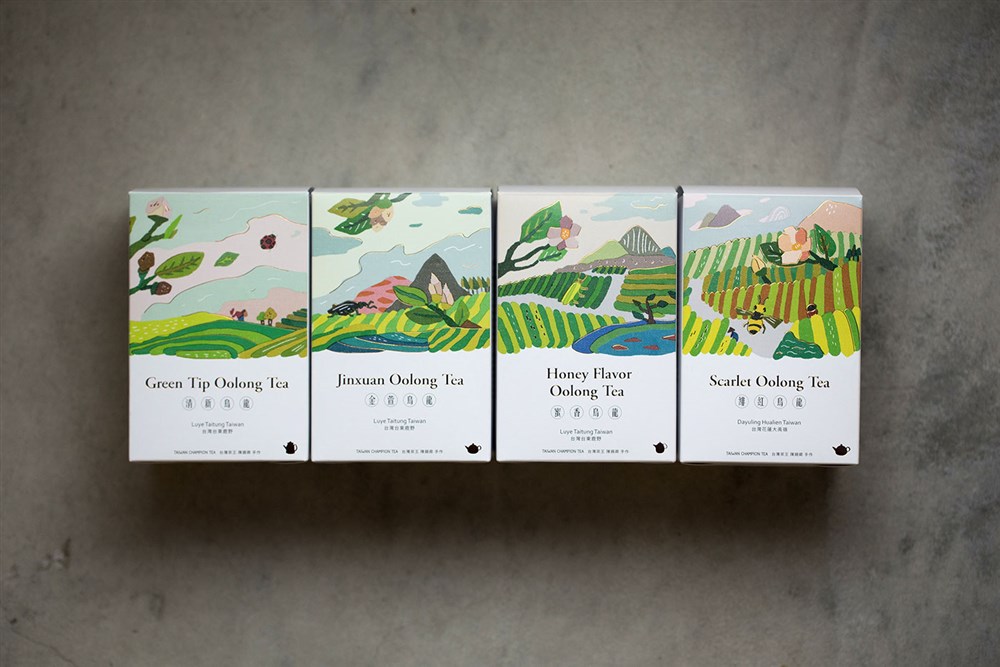 [FongCha] Tea Packaging