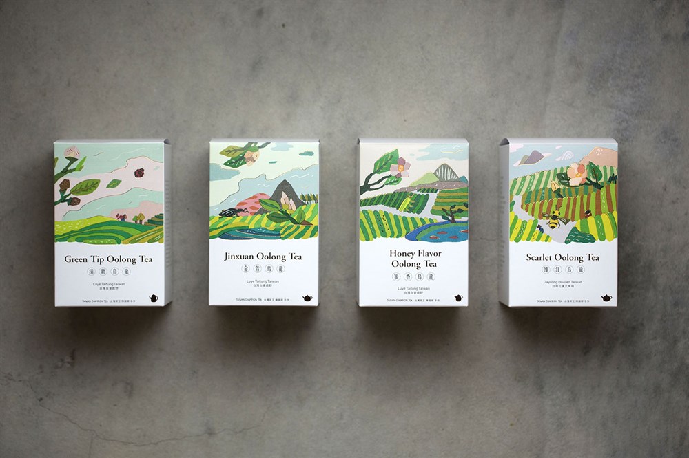 [FongCha] Tea Packaging