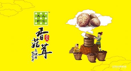 元味九朴香菇茸包装设计