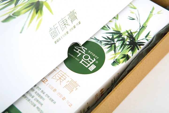 竹盐牙膏包装设计