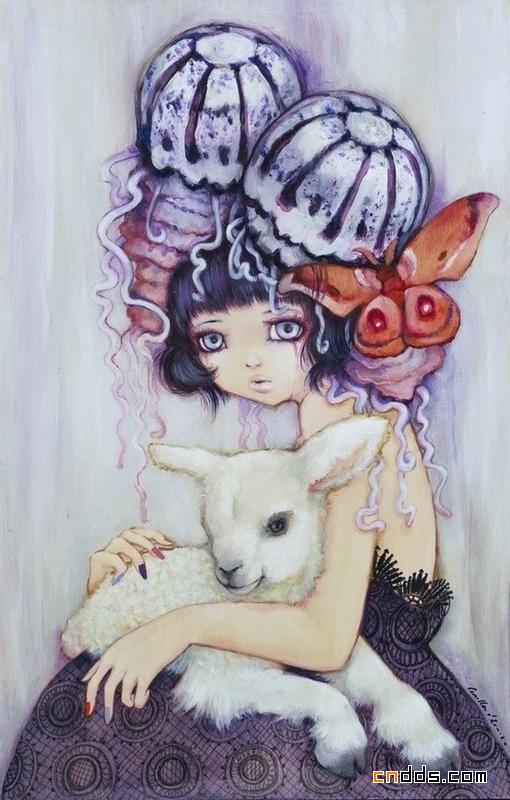 加拿大插画家Camilla d&#39;Erric作品