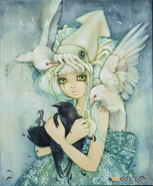 加拿大插画家Camilla d&#39;Erric作品