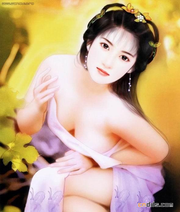 张雅涵手绘古典美女插画作品欣赏