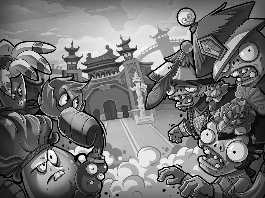 EA—植物大战僵尸Piants vs.Zombies（PVZ）中国风宣传