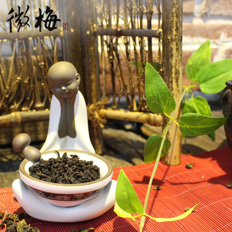 微梅茶业摄影大红袍普洱茶武夷山岩茶钻展装修