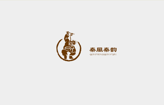 文艺中国风搂狗射鸡“汉阳造”logo设计