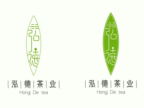 中国风茶叶logo设计