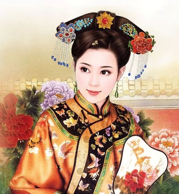 唯美的中国古典美女插画设计