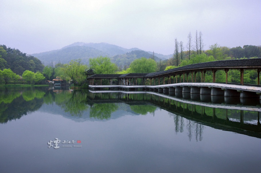 烟雨江南美景摄影艺术作品