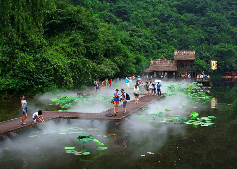 武当之夏美景摄影艺术作品