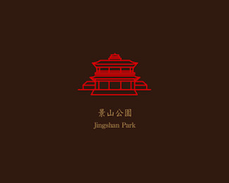 以北京地标为元素的LOGO