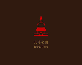 以北京地标为元素的LOGO