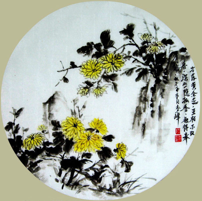 梅兰竹菊--菊视觉艺术作品