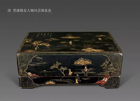 明清大漆描金器物精品