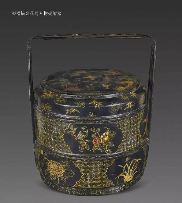 明清大漆描金器物精品