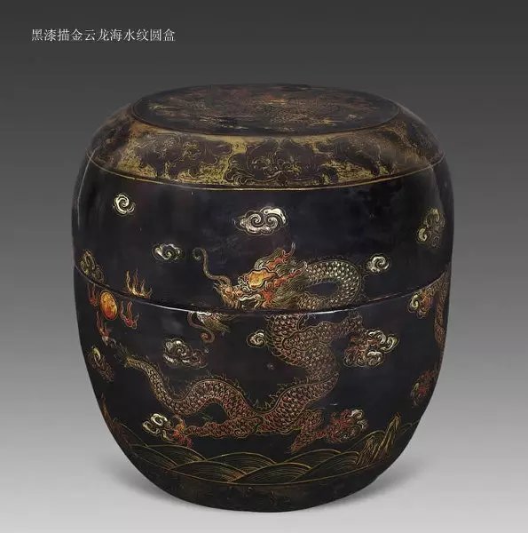 明清大漆描金器物精品