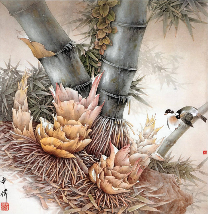 梅兰竹菊—竹视觉艺术作品