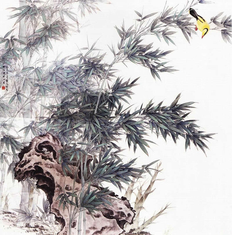 梅兰竹菊—竹视觉艺术作品