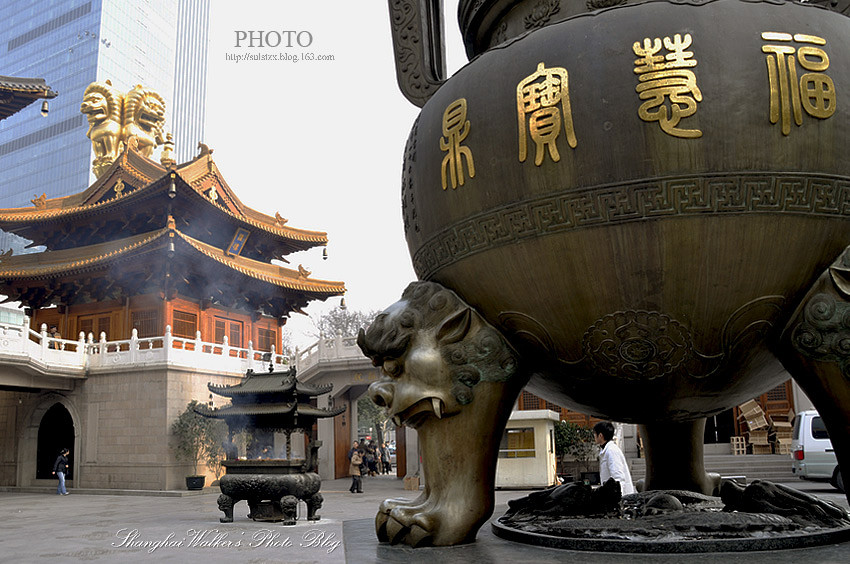 上海古刹静安寺 一座静静的寺庙