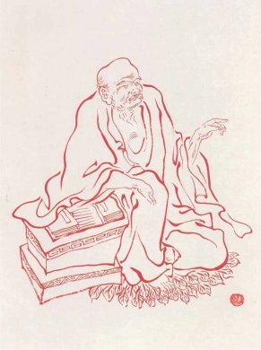 弘一法师罗汉图绘画艺术（二） 