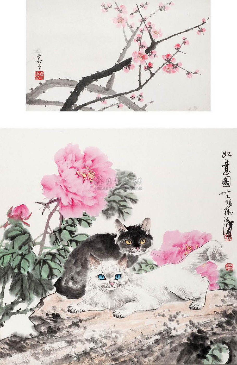 杨海滨花鸟绘画艺术作品