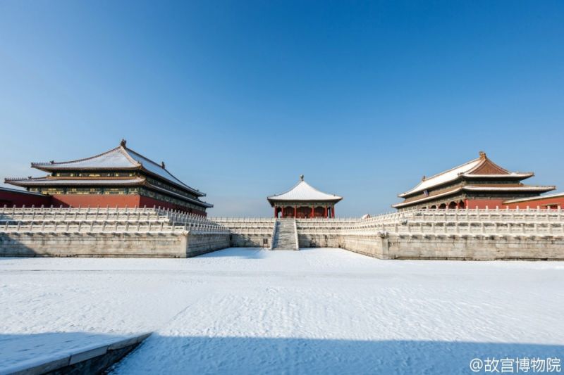 故宫雪后的初霁美景摄影艺术