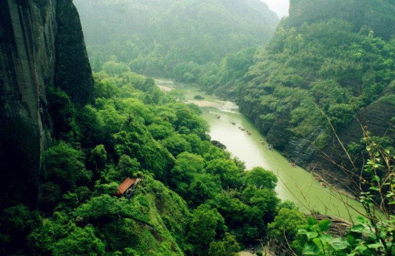 山水秀丽的武夷山