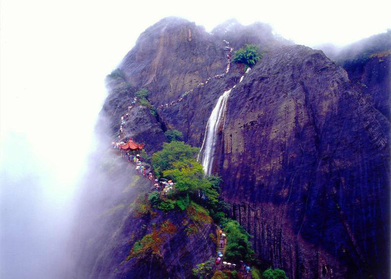 山水秀丽的武夷山