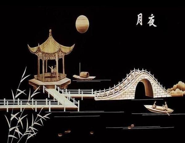 精美的芦苇画工艺品艺术（三）