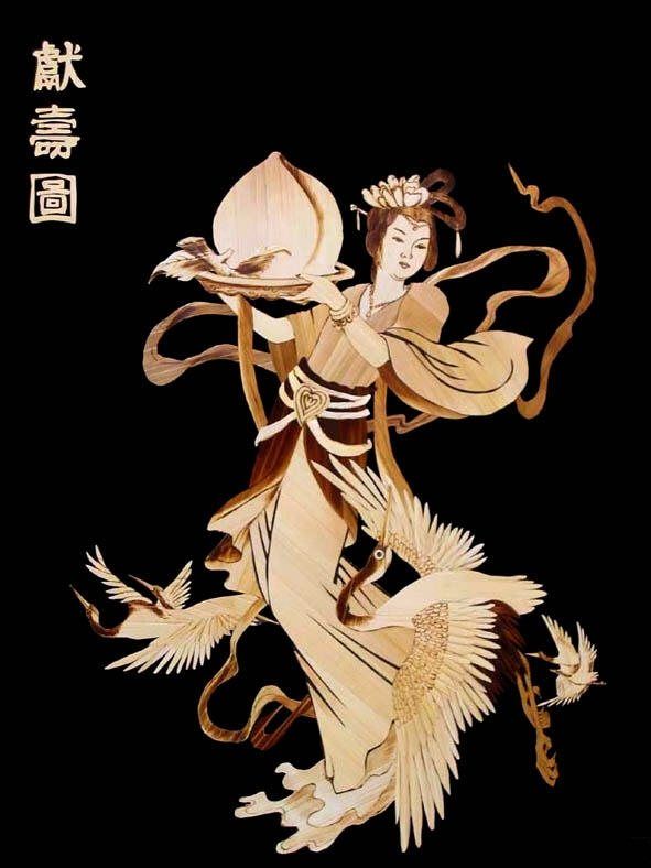 精美的芦苇画工艺品艺术（三）