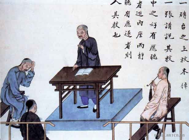 我国清代民俗绘画作品（四）