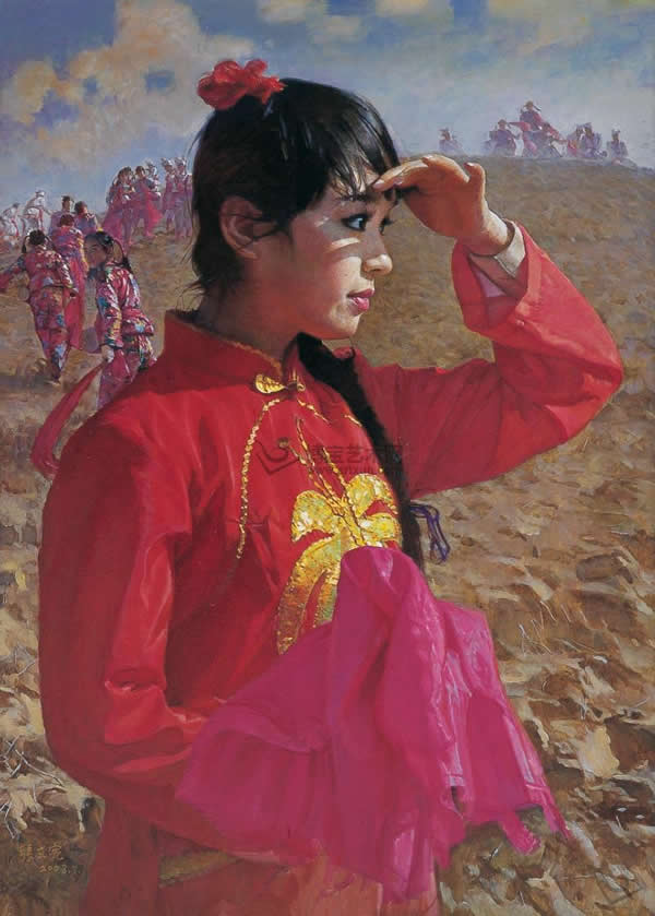 李宾《黄土儿女》乡土主题绘画艺术（二）