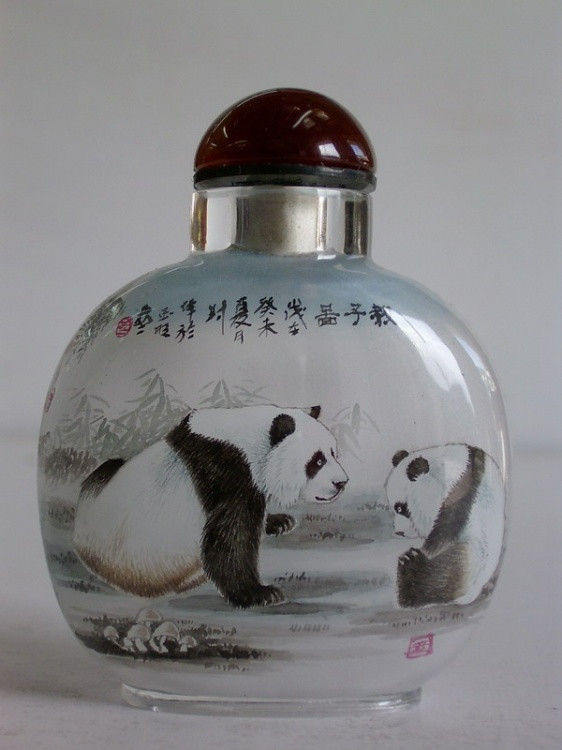 中国传统内画中的精美艺术品