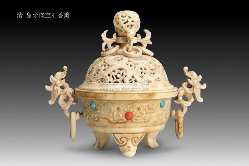 中国传统宝石镶嵌器物珍品