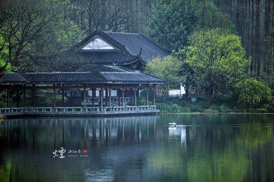 烟雨江南美景摄影艺术作品