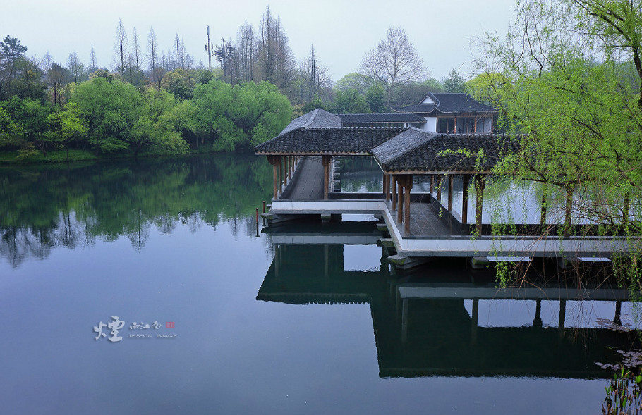 烟雨江南美景摄影艺术作品