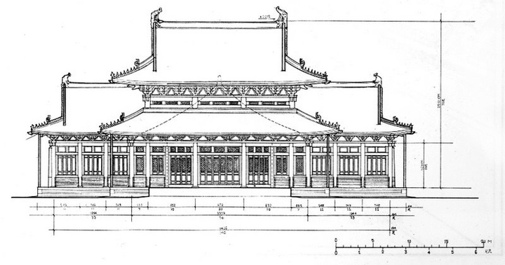 中国古典建筑线稿图（二）