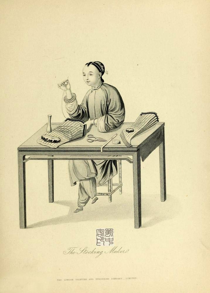 1850年的中国百态--晚清社会百态风俗画