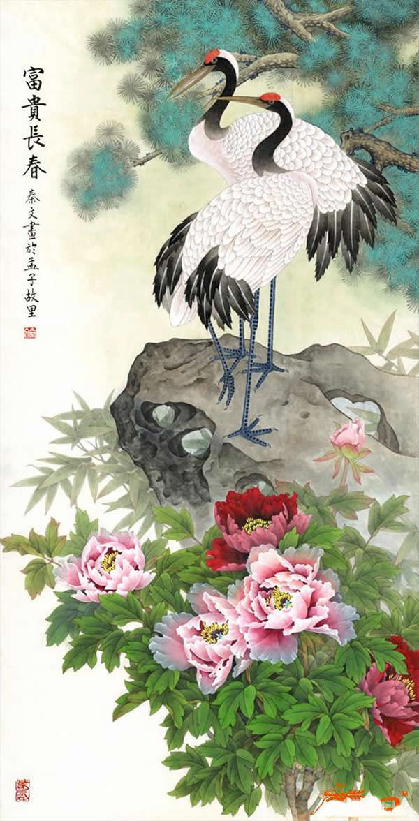 唯美的创意吉祥牡丹视觉设计艺术