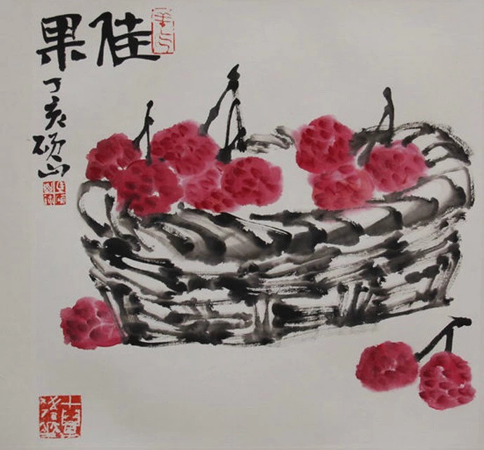 水墨青花–马硕山水墨画作品（二）