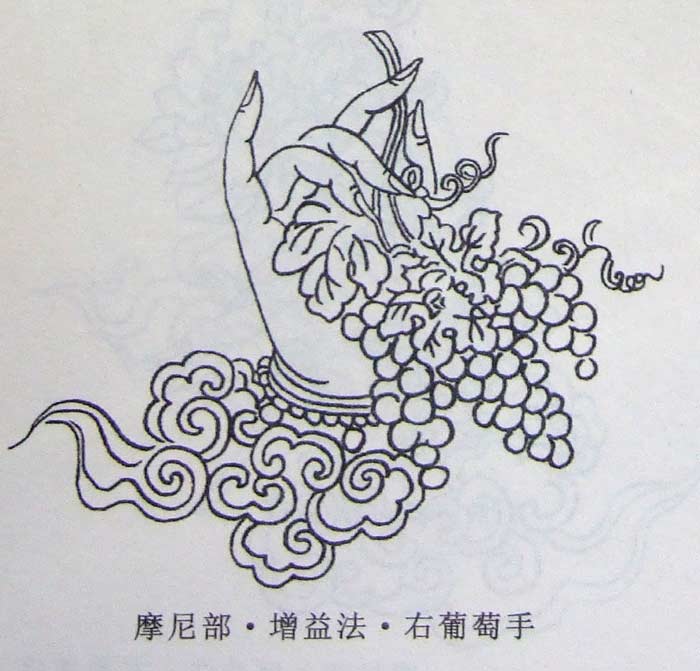 线描观音四十二手印（二）